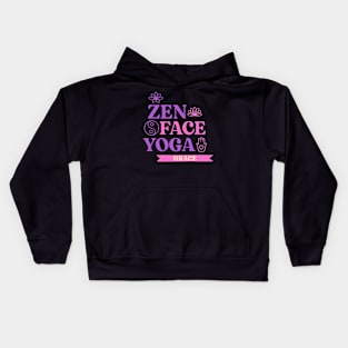 Zen Face Yoga Grace Face Yoga Kids Hoodie